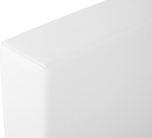 Letto giapponese bianco 160 x 200 cm Letto in legno a basso profilo Camera da letto Beliani