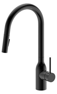 Berg Aguila II WW rubinetto da cucina verticale nero S130391PH