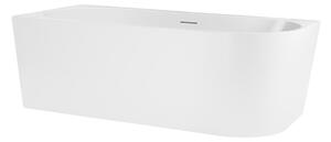 Oltens Delva vasca da bagno angolare 150x75 cm rettangolare bianco 11007000