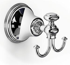 Appendiabito Doppio LIBERTY 7.0x9.0xh7.50 cm in acciaio inox lucido
