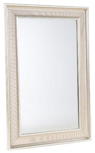 Specchio da parete dorato 60 x 90 cm con cornice sintetica moderno stile glam soggiorno camera da letto Beliani