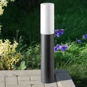 CMD Lampione da giardino GRAY, Nero, Alluminio, Moderno, Lampada da esterni