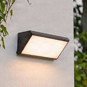Applique da esterni a LED Abby Lindby, Nero, Plastica, Moderno, Applique LED da esterni