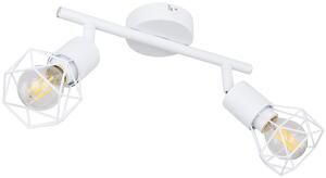 Globo Lighting Xara I lampada da soffitto 2x40 W bianco 54802W-2