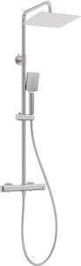 Deante set doccia a parete con soffione cromo NACF4HT