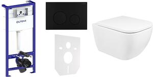 Set vaso WC Oltens Vernal 42502000, modulo di installazione Oltens Triberg 50001000, 45104000, 57104300, 49301000