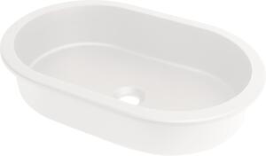 Deante Silia lavabo 58x39 cm ovale sottopiano bianco CQS_AU6U