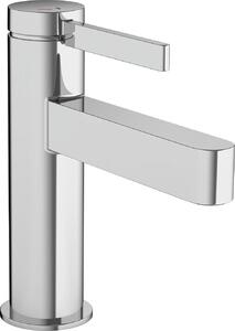 Hansgrohe Finoris robinetterie de lavabo monocommande 100 CoolStart avec vidage Push-Open, portée 126mm, 76012000, 76012000