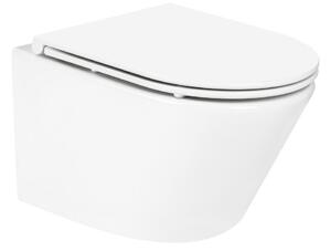 Oltens Jog Kort vaso wc sospeso senza brida bianco lucida 42027000