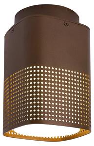 Nordlux - Lampada a soffitto Sidara - Marrone - 12x12x19 cm