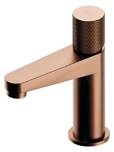 Omnires Contour rubinetto per lavabo verticale rame CT8010CPB