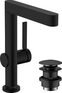 Hansgrohe Finoris robinetterie de lavabo 230 avec bec pivotant et vidage Push-Open, portée 178mm, 76060670, 76060670