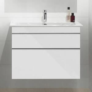 Villeroy & Boch, mobile lavabo Venticello, 80 cm, con 2 cassetti, 1 foro per rubinetto e 1 troppofieno
