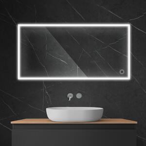 Oltens Nordlis specchio 60x120 cm rettangolare con illuminazione con tappetino riscaldante 64107000