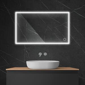 Oltens Nordlis specchio 60x100 cm rettangolare con illuminazione con tappetino riscaldante 64106000