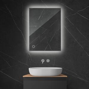 Oltens Nordlis specchio 60x80 cm rettangolare con illuminazione con tappetino riscaldante 64115000