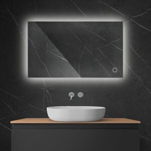 Oltens Nordlis specchio 60x100 cm rettangolare con illuminazione con tappetino riscaldante 64111000