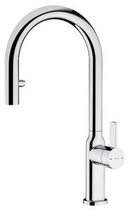 Teka Oval rubinetto da cucina verticale cromo 116020013