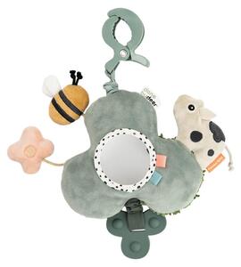Done By Deer Specchio interattivo "Piccola fattoria" con clip, verde Bambini, verde, taglia unica