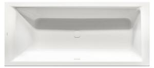 KALDEWEI Puro Next Combi, modèle 1432, baignoire rectangulaire avec zone de douche à droite, 160 x 70 cm, 143200013001, 143200013001