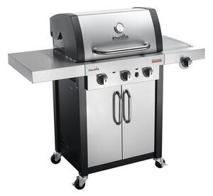 Griglia a gas Char-Broil Professional 3400 S, dimensioni 59,7 x 130 x 120,7 cm, con 3 bruciatori, inclusa una piastra laterale