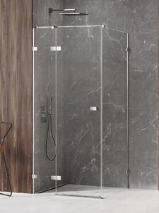 New Trendy Avexa box doccia 100x100 cm quadrato cromo lucida/vetro trasparente EXK-1485