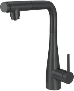 Deante Eridan rubinetto da cucina verticale nero BRE_N75M