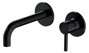 Omnires Y rubinetto per lavabo da incasso nero Y1215HROBL
