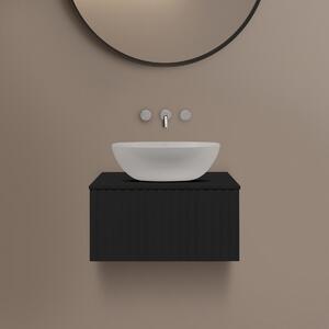 Ksuro 02 piano sopra armadietto 60.3x46.9 cm nero 53002030