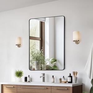 Specchio rettangolare da parete VEVRO - 915x610x25mm - Specchio per il trucco per il bagno - Specchio di alta qualità per il trucco e la cura del corpo