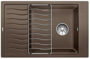 Lavello Blanco Elon XL 6, in Silgranit, dimensioni 780x500 mm, colore caffè (codice 524853)