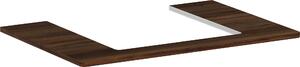 Hansgrohe Xelu Q Console avec découpe au centre, 500x480, pour vasque à poser, polie, 54094630, 54094630