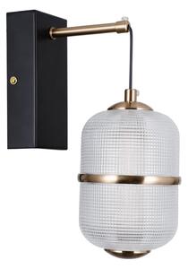ITALUX WL-34375-1-BK - Lampada da parete LED ALANI LED/6W/230V 3000K nero/oro