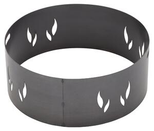FARMCOOK Firebowl Piantana con motivo a fiamma Ø 69 CM