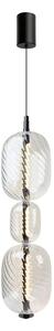 Lampadario LED su cavo PLAYA LED/12W/230V nero