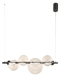 Lampadario LED a cavo PLAYA LED/12W/230V nero