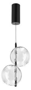 Lampada a sospensione con cavo PLAYA LED/10W/230V nera