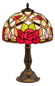 Brilagi - Lampada da tavolo in vetro Tiffany GARLAN 1xE27/40W/230V