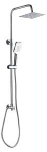 Sistema doccia Marwell Bayala square - Asta doccia incl. soffione e doccia a pioggia