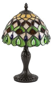 Brilagi - Lampada da tavolo Tiffany in vetro colorato MARGARET 1xE14/40W/230V