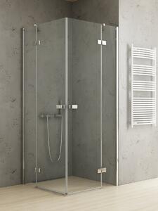 New Trendy Reflexa box doccia 120x90 cm rettangolare cromo lucida/vetro trasparente EXK-5183