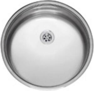 Lavello Reginox, lavello da cucina in acciaio inox L18 390 VP-CC (304) profondo 10 cm R25635