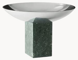 Ciotola decorativa con base in marmo Sapoto