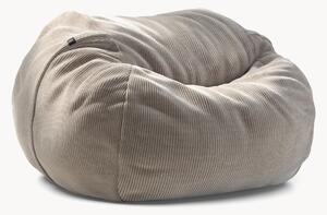 Pouf sacco in velluto a coste Vetsak