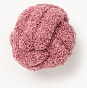 Cuscino annodato in teddy Dotty