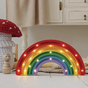 Little Lights Lampada in Legno Rainbow