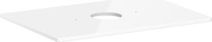 Hansgrohe Xelu Q Console avec découpe ronde au centre, 780x550, pour vasque à poser, sans trou pour robinet, 54113050, 54113050
