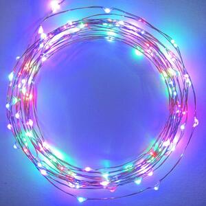 Stringa Led RGB Dinamica Filo Rame Copper Wire String 10 Metri 100 
