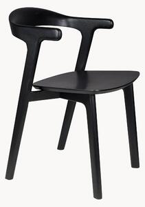 Set di 2 sedie con braccioli in legno Northwood