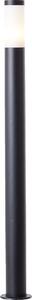 Lampione da strada dal design classico - altezza 1,1 metri - diametro 12 cm - colore nero